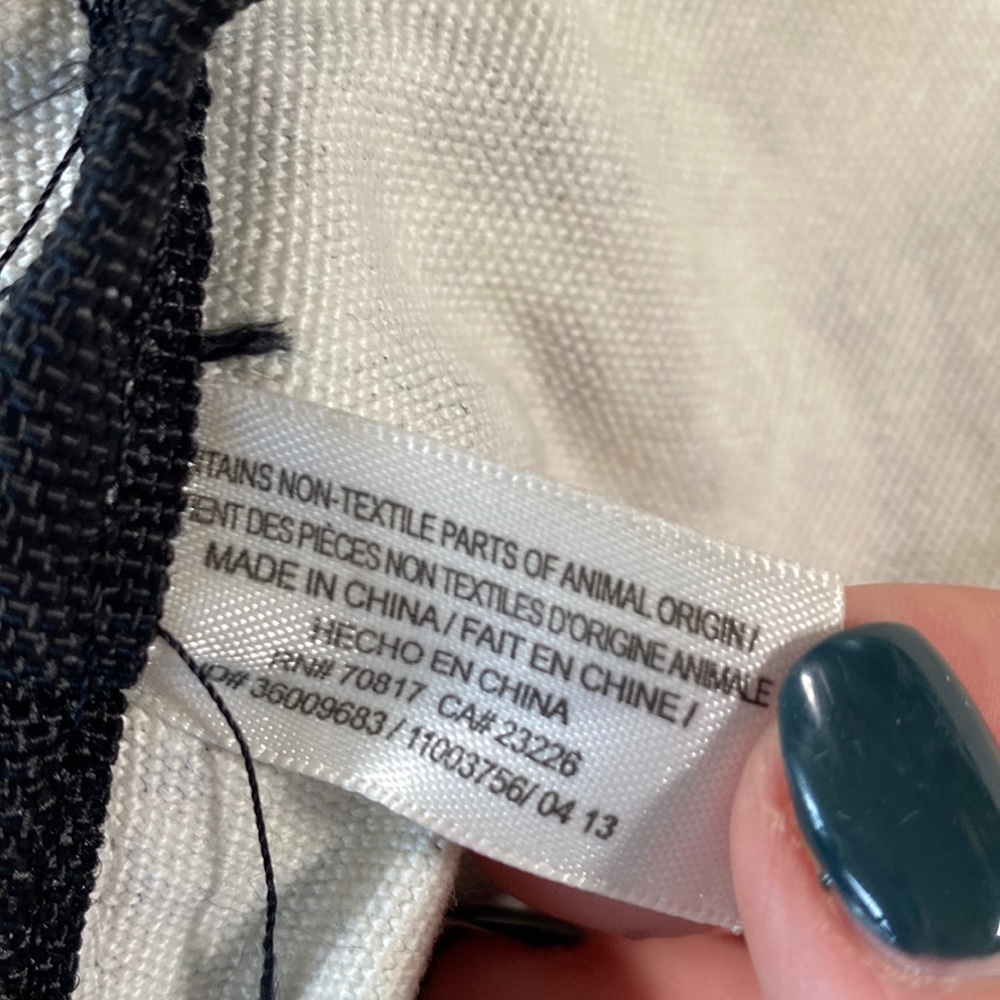 VS PINK • 2013 Teal Animal Print Drawstring Mini Backpack - Picture 8 of 14